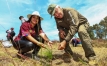 Con el respaldo del Gobierno del Estado, Tonantzin Fernández encabeza jornada de reforestación en el Cerro Zapotecas