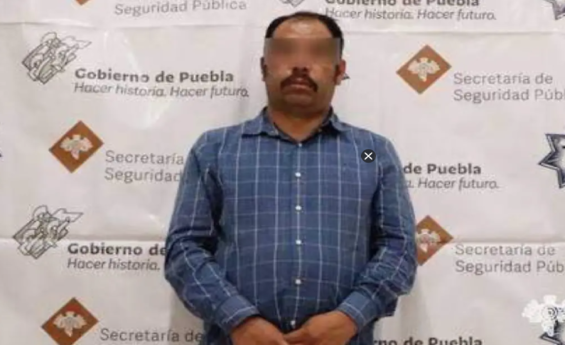 Cae El Moco presunto líder huachicolero de la Sierra Norte de Puebla