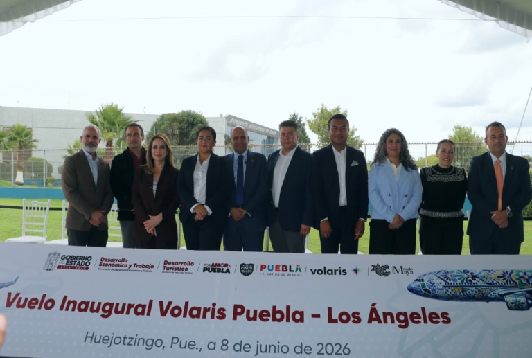 Puebla fortalece su conexión internacional con vuelo a Los Ángeles