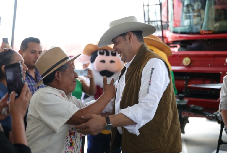 Más inversión y equipamiento fortalecen soberanía alimentaria en Puebla: Armenta Mier