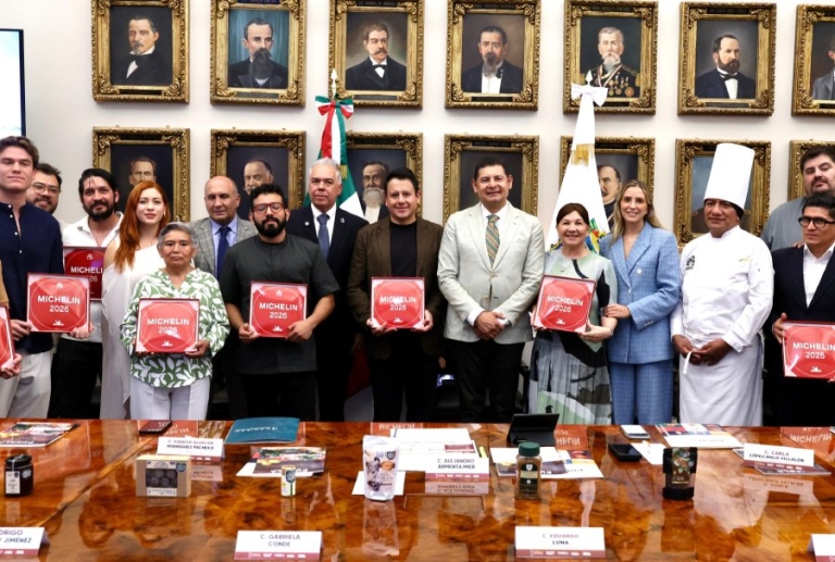 Reconoce Puebla a restaurantes distinguidos por la Guía Michelin