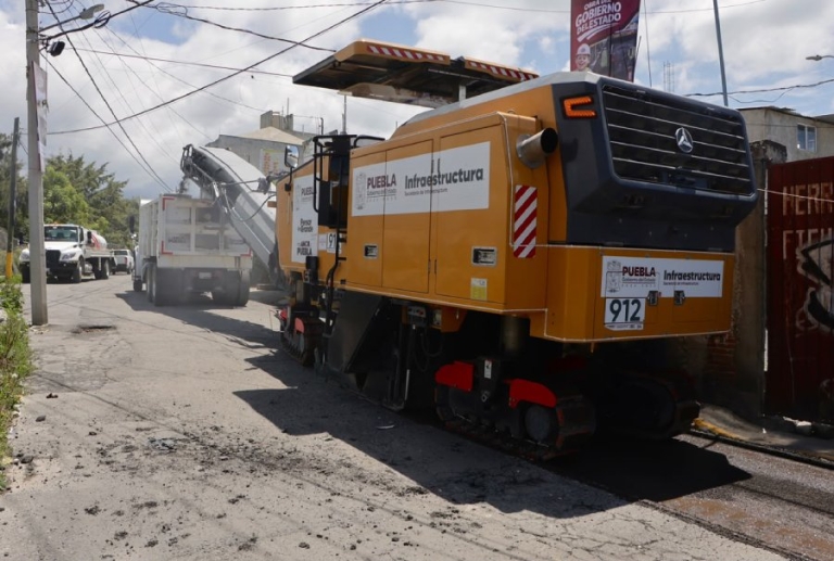 Gobierno del Estado rehabilita las calles Cuauhtémoc, 7 Norte, 90 y 88 Poniente