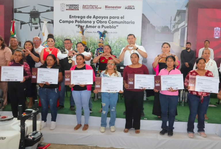 Gobierno del Estado atiende obras prioritarias en la mixteca poblana
