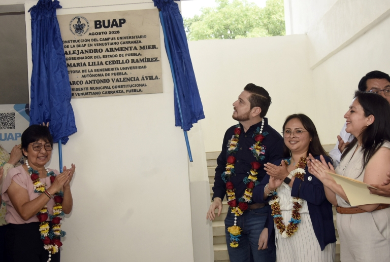 Inaugura rectora edificio del Complejo Regional Norte de la BUAP