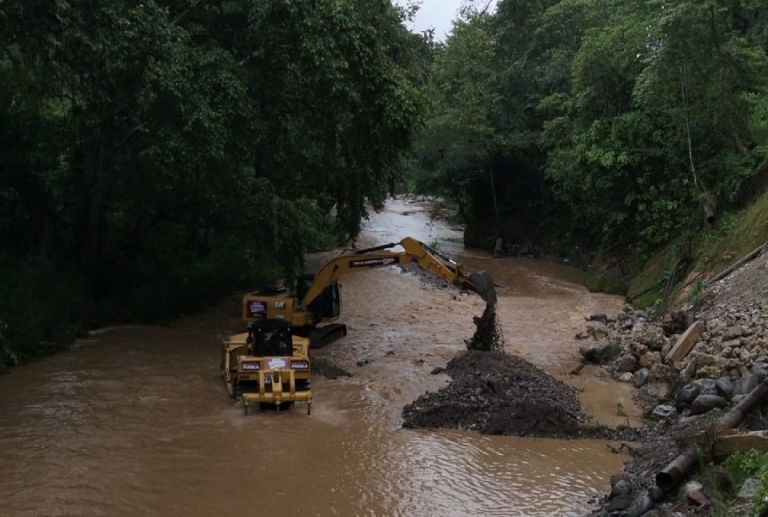 Realiza Gobierno del Estado trabajos preventivos en los ríos Silima y San Marcos