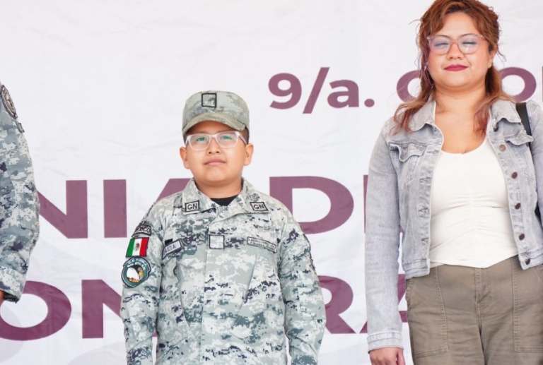 Ceremonia “Guardia Honorario” coadyuva en la construcción de una sociedad incluyente y solidaria