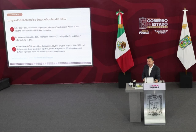 Datos y resultados desmontan campañas de desinformación contra la transformación: García Parra
