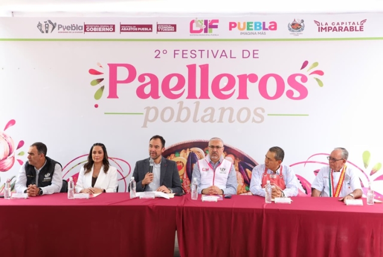 Invitan DIF y Turismo municipal al Segundo Festival de Paelleros Poblanos con Causa