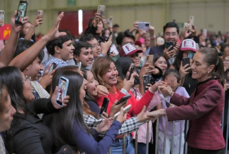 Claudia Sheinbaum refrenda en Puebla soberanía, bienestar y transformación con resultados