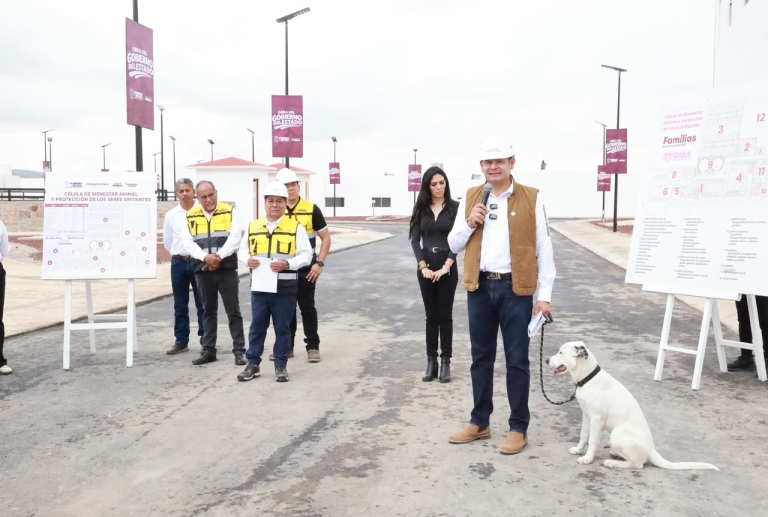Gobierno estatal alcanza 88 por ciento de avance en Célula de Bienestar Animal