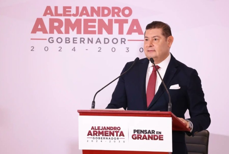 Destaca Olivia Salomón logros de Armenta en Puebla