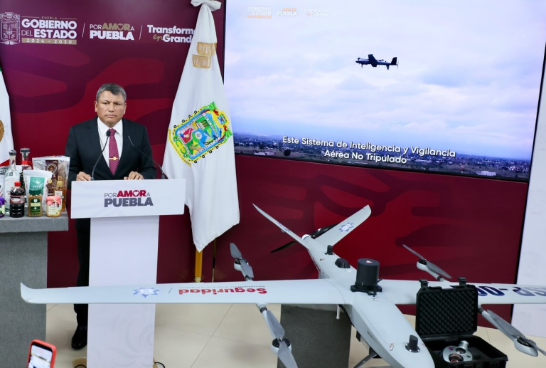 Para protección de familias, gobierno estatal transforma la seguridad con tecnología aérea avanzada