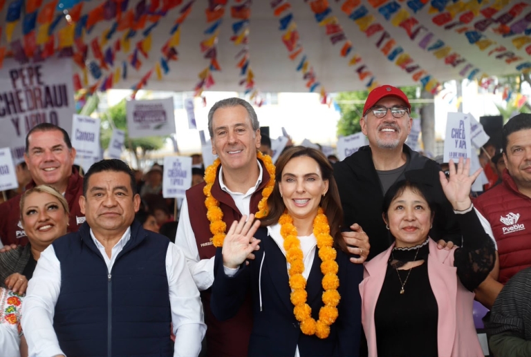Presenta Pepe Chedraui en San Miguel Canoa los resultados de su segundo año de gobierno