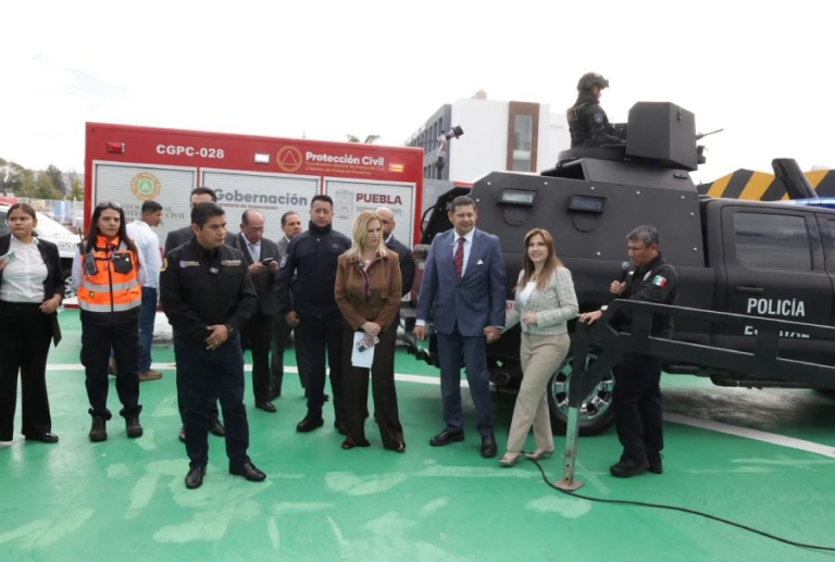 Gobierno de Puebla amplía su capacidad de respuesta con tecnología y equipo especializado