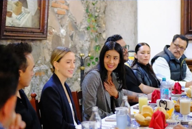 Gaby “La Bonita” Sánchez llama a la unidad entre empresarios y ciudadanía para fortalecer a Puebla