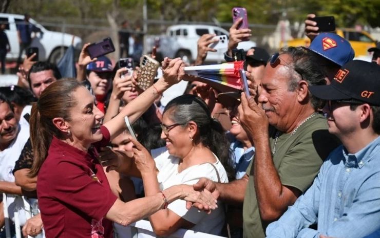 Presidenta Claudia Sheinbaum concluye exitosa y cálida gira por Sinaloa y Baja California Sur