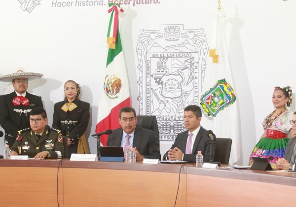 Refrendarán Fiestas Patrias en Puebla unidad y orgullo de ser mexicanas y mexicanos: Sergio Salomón
