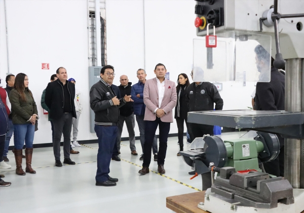 Por una Puebla innovadora, cuna del desarrollo tecnológico se pronuncia Armenta
