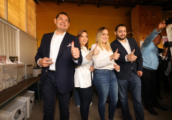Será una jornada democrática con una alta participación de las y los ciudadanos: Alejandro Armenta