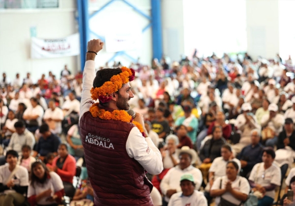 Es el momento de tomar las riendas del destino de Puebla: Rodrigo Abdala