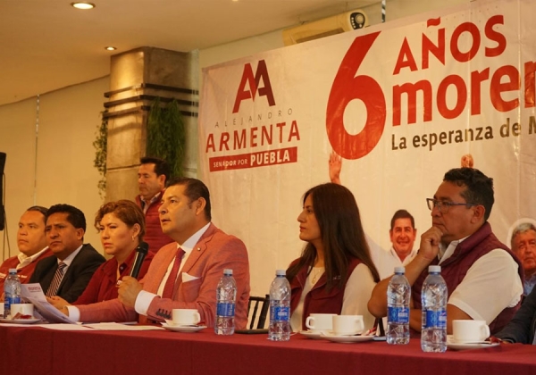 ‘Soy nacionalista y mi deber es defender a la patria en el Senado de la República’: Armenta