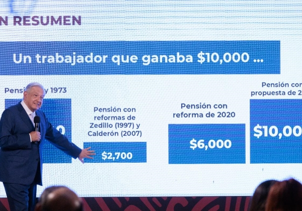 Celebra AMLO aprobación del Fondo de Pensiones para el Bienestar