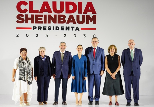 Claudia Sheinbaum presenta primera parte de su gabinete