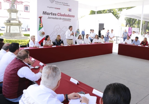 Favorece Martes Ciudadano Itinerante cercanía con poblanas y poblanos