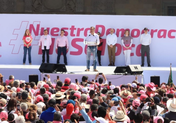 Marcha por la Democracia exhibió el pensamiento racista de millones de personas: AMLO