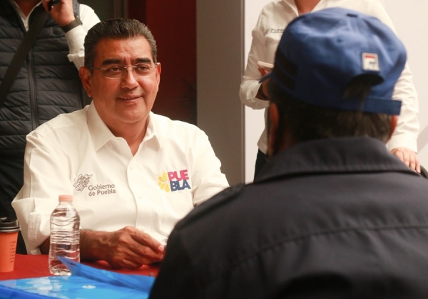 Encabeza Sergio Salomón “Jornada Ciudadana” en Casa Aguayo