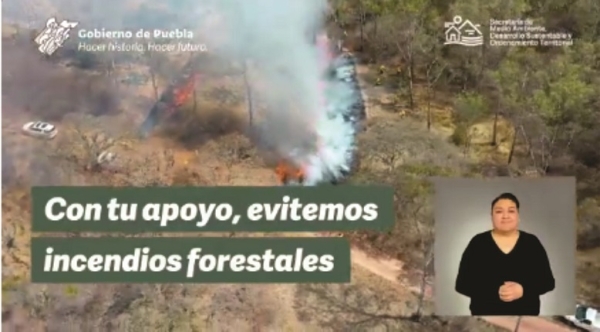 Con tu apoyo, evitemos incendios forestales