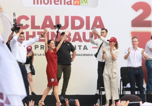 En Puebla arrasarán Sheinbaum, Armenta y Chedraui el 2 de junio: Olivia Salomón