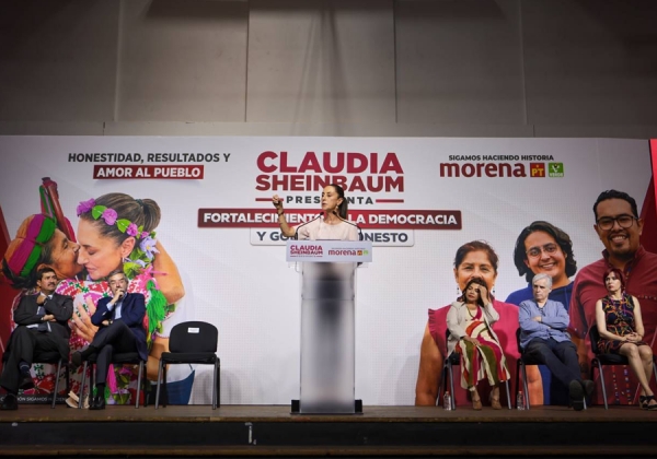 Claudia Sheinbaum presenta el eje: Gobierno Honesto y Combate a la Corrupción