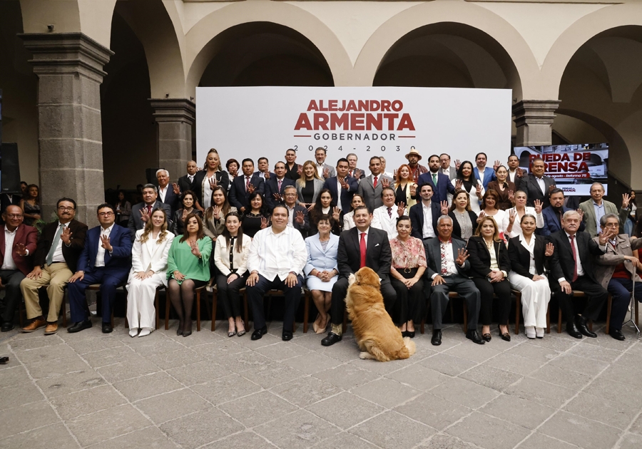 Anuncia Alejandro Armenta nuevos integrantes de gabinete