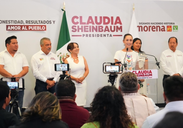 En el PRIAN hay mucho odio, los mueve la calumnia y el enojo: Claudia Sheinbaum