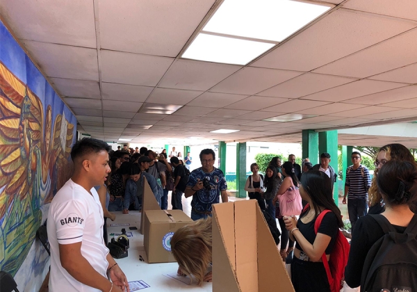Claudia Sheinbaum arrasa en Simulacro Electoral Universitario 2024