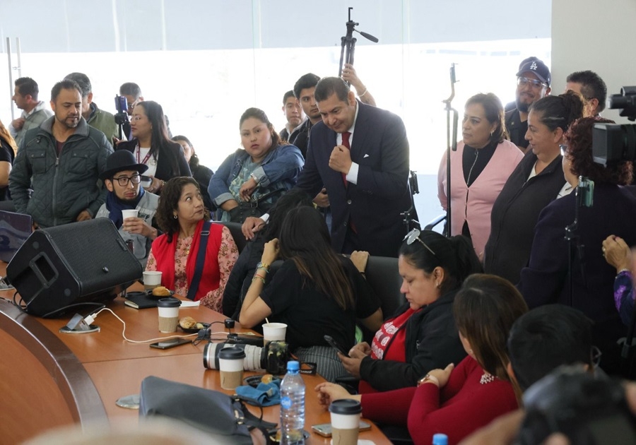 Casa del Periodista será un espacio de refugio y defensa: Alejandro Armenta