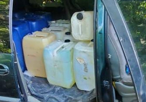 Aseguran 17 vehículos y mil litros con huachicol en Huauchinango, confirma SSP