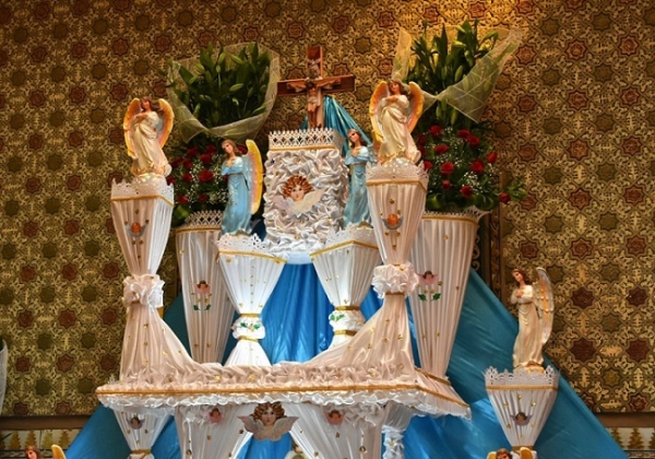 Artesanos de Huaquechula viajarán a España para llevar la tradición de los Altares Monumentales, Patrimonio Cultural del Estado desde 1997