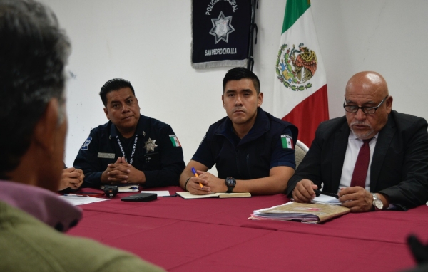 San Juan Tlautla fortalece su seguridad con coordinación entre ciudadanía e instituciones
