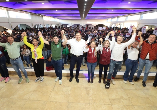 Puebla está llamada a la grandeza, de la mano de Claudia Sheinbaum y AMLO: Armenta