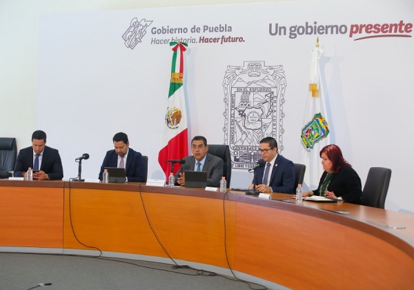 Ejecuta gobierno estatal políticas públicas sólidas para favorecer progreso en Puebla: Sergio Salomón