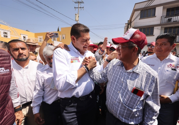 Recuperaré la dignidad de la reserva territorial de San Andrés Cholula, que el PRI y el PAN destruyeron: Armenta