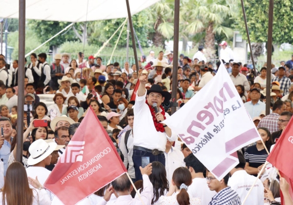 Con mujeres, adultos mayores, jóvenes, niñas y niños, Armenta honra el trabajo legislativo