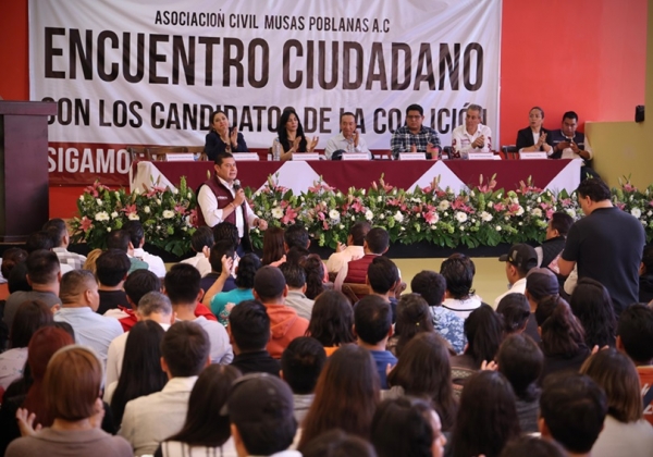 Mando único policial, bien pagado y mejor preparado refrenda Armenta en beneficio de las familias poblanas