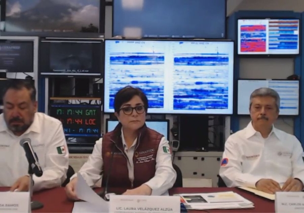 Elevan a Amarillo Fase 3 la alerta por el volcán Popocatépetl