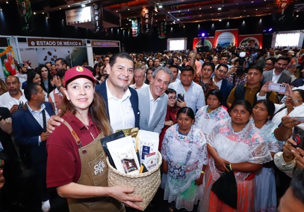 El gobernador Alejandro Armenta inaugura Convención Nacional del Café y presenta marca poblana “5 de Mayo”