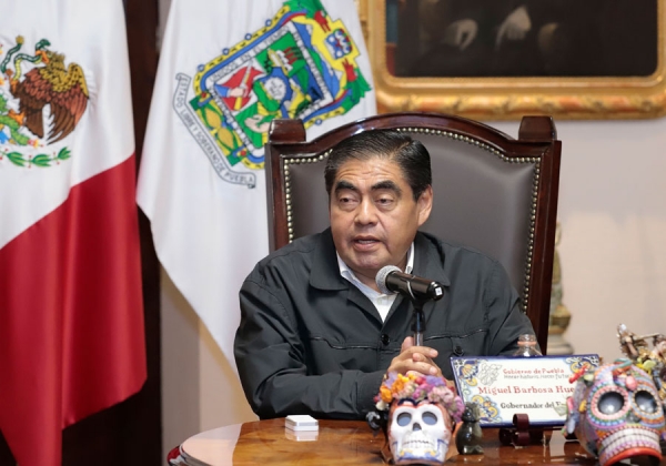 Destaca MBH fortalezas del estado para responder ante explosión de Xochimehuacan