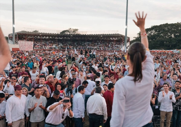 Sheinbaum llama a militantes y simpatizantes a seguir por el camino de la Transformación