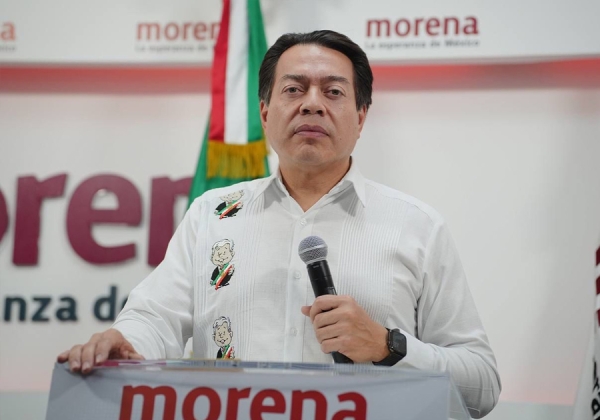 Armenta sí va, confirma Mario Delgado al referir que el senador poblano es un perfil competitivo